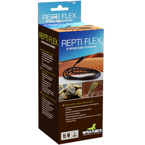 Reptiles Planet Kordeln Haartrockner für Terrarium Reptile Repti Flex 5 m 15 W von Reptiles-Planet