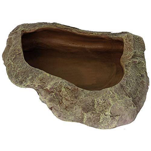 Reptiles Planet - Repti Dish Corner XXL - Ecknapf für Reptilien - 24 x 22 x 10 cm von Reptiles-Planet