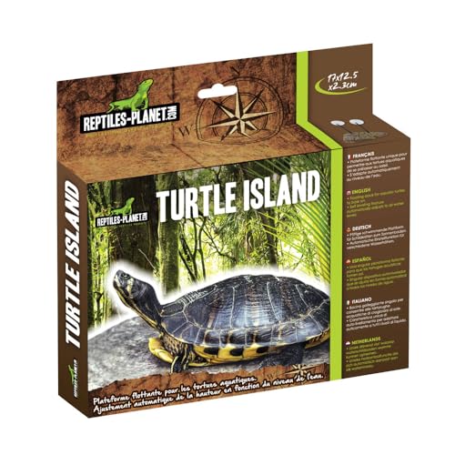 Reptiles Planet Turtle Island S Versteck, Dekoration von Reptiles-Planet