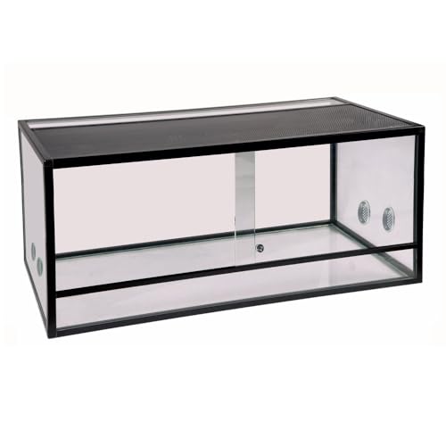 Terrarium Aluminium Elegance, Schwarz von Reptiles-Planet