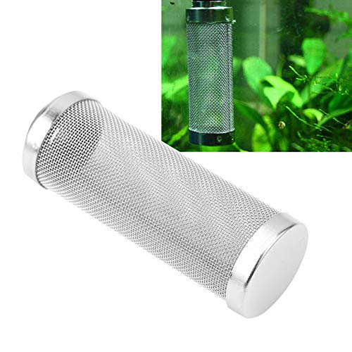 Restokki Aquarium Mesh Filter, Filter Net Case für Aquarium, Aquarium Filter, Aquarium Edelstahl Mesh Filter Net Case Cover Schützen Garnelen Fische[12mm] von Restokki