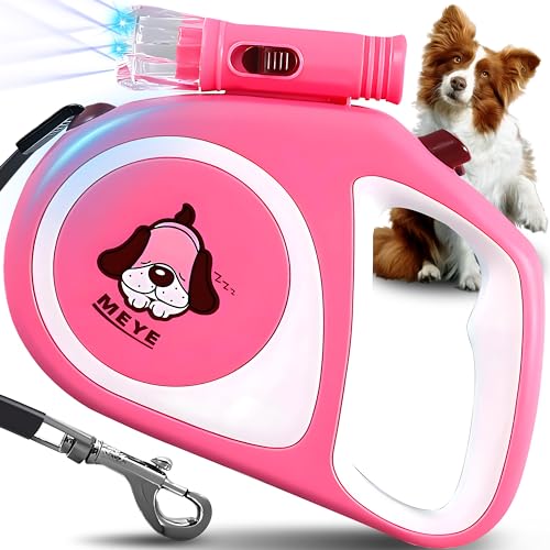 Retoo Rollleine Hundeleine 5m für kleine & große Hunde, Flexibles Band für Rechts Spaziergänge, Dog Leash, Bequemen Griff, Gurt-Leine, Robuste Ausziehleine fürs Gassigehen Roll-Leine Hochwertige Leine von Retoo