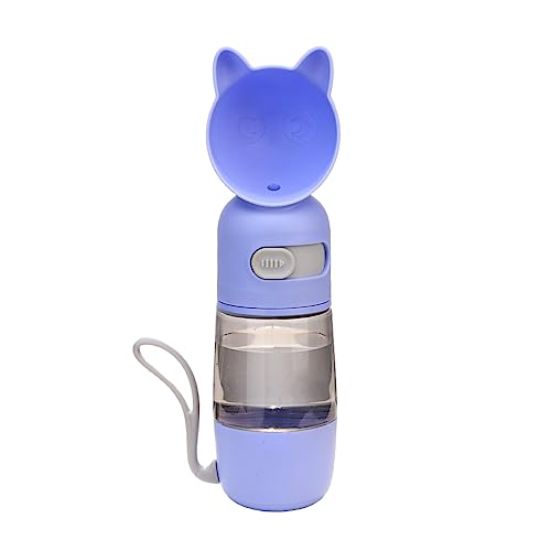 Retorno Hunde-Wasserflasche, tragbare Haustier-Wasserflasche mit Futterbehälter, 2-in-1-Hunde-Wasserflasche, auslaufsicher, Reise-Wasserflasche, Outdoor, tragbarer Wasserspender für Spaziergänge, von Retorno