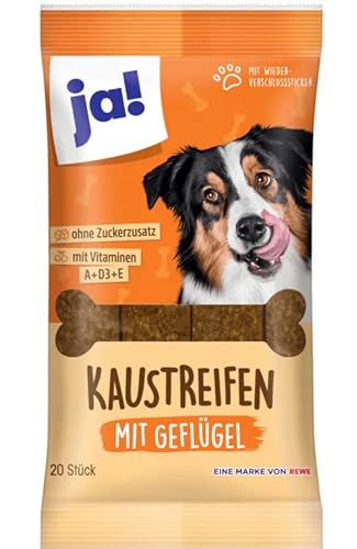 ja! Kaustreifen mit Geflügel 10x20 Stück von Rewe beste wahl