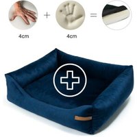 Rexproduct Otto Orthopädisches Hundebett Dunkelblau S-XL dunkelblau S von Rexproduct