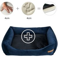 Rexproduct Otto Orthopädisches Hundebett Dunkelblau S-XL schwarz L von Rexproduct