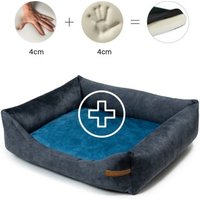 Rexproduct Otto Orthopädisches Hundebett Graphit S-XL blau L von Rexproduct