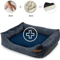 Rexproduct Otto Orthopädisches Hundebett Graphit S-XL dunkelblau L von Rexproduct