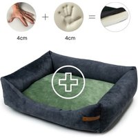 Rexproduct Otto Orthopädisches Hundebett Graphit S-XL grün L von Rexproduct