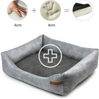 Rexproduct Otto Orthopädisches Hundebett Grau S-XL graphit/nature M von Rexproduct