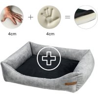 Rexproduct Otto Orthopädisches Hundebett Grau S-XL schwarz L von Rexproduct