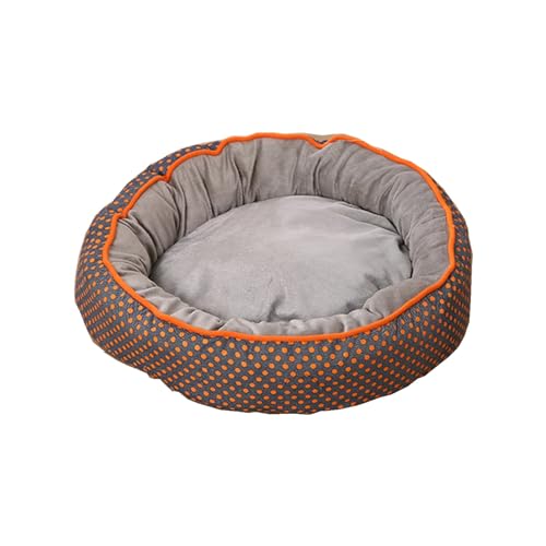 BoLinCo Heimtierbedarf Oxford Cloth Dream Color Kennel Teddy Pet Kennel Winterwarmer Zwinger (Color : Spot, Size : Small for Less Than 7kg) von BoLinCo