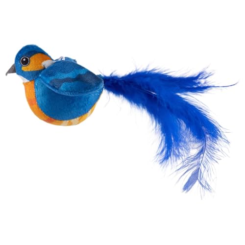 Cat Bird Toy Flapping, Flapping Wings Cat Toy, Chirping Bird Cat Toy, Interactive Cat Bird Toy, Realistic Flying Bird Toy, Automatic Cat Exercise Toy, Soft Indoor Cat Bird Toy, Cat Toy with Chirping von Riaisttd