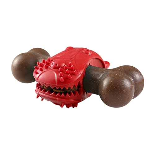 Chew Toys Aggressive Chewers, Bone Teether, Interactive Refillable Treat Feeder, Sturdy Chewing Toy, 5.71x3.54x1.97 Inches, for Teething, Langeweile Relief Chew Toys Aggressive Chewers, Bone Teether, Interactive Refillable Treat Feeder, Sturdy Chewing Toy, 5.71x3.54x1.97 Inches, for Teething, Langeweile Relief von Riaisttd