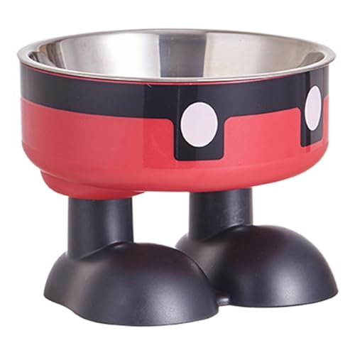 Elevated Cat Bowls, Cat Dish Holder, Large Elevated Cat Bowls, Tilted Raised Food and Water Bowls with Anti-Slip Base, Creative Feeding Bowls for Cats and Dogs, Perfect for Indoor Pets von Riaisttd