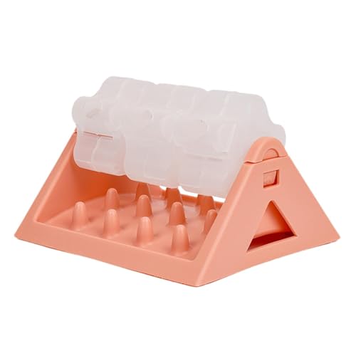 Interaktives Hundespielzeug | Leckerli-Spenderspielzeug | Rotierender Futterspender für Blumen | Fun Food Toys Rotierender Blumen-Slow-Feeder mit 21 x 13 x 8 cm/8,27 x 5,12 x 3,15 Zoll für Welpen und von Riaisttd