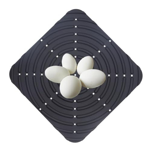 Poultry Supplies Bedding Pads, Non-Slip Bird Nest Mats, Nesting Mats for Chicken Coops, Chicken Duck Coop Laying Pads, Silicone Poultry Bedding Mats, Reusable Chicken Nest Box Pads von Riaisttd