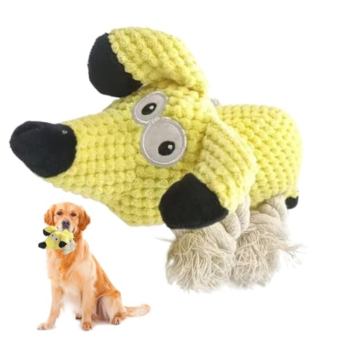 Riaisttd Interactive Stuffed Dog Chew Toys, Squeaky Dog Toys for Dogs to Stay Busy, Fun Entertainment for Boredom and Mental Stimulation, Ideal for Puppies and Dogs of von Riaisttd