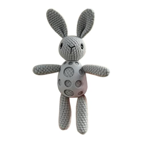 Riaisttd Puppy Chewing Toys Teething, Cute Bunny Lamb Squeaky Plush, 30x26cm, Soft Interactive Dog Doll, Engaging Sound Toy, Cozy Home Décor for Indoor and Outdoor Play von Riaisttd