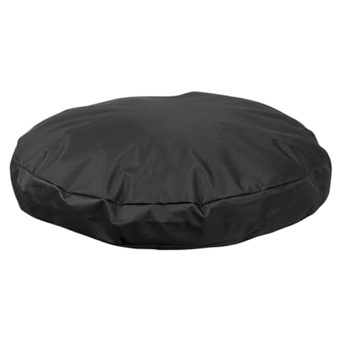 Riaisttd Round Pet Sofa Cover, Dog Bed Replacement Cover, Double-Sided PVC Coated Washable Protector, Size About 98x10cm for Dog Sleeping Mat, Ideal for Game, Bedroom and Living Room von Riaisttd