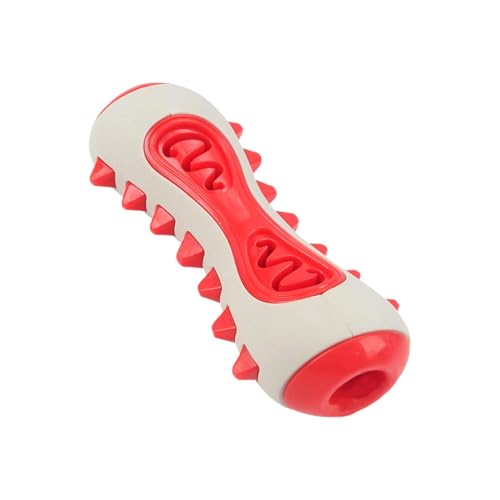 Riaisttd Teeth Cleaning Toy, Dog Chew, Puppy Safe Rubber, Oral Care Design, Creative Shape, Small Red, Health Use, Medium Large Dogs, Interactive Fun, Daily Chewing, 1.02 Inches von Riaisttd