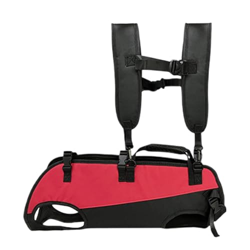 Verstellbare Hundetragetasche, Stützweste, Mobilitätshilfe für Senioren, Rehabilitationshilfe, Hunde-Genesungsunterstützung, Haustier-Liftweste 37 x 17 cm, für ältere Hunde von Riaisttd