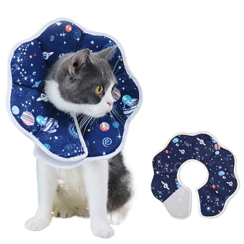 Weicher Hundekegel, elisabethanisches Halsband, verstellbarer Nackenschutz, bequeme weiche Abdeckung, 22,9 x 22,9 x 2,9 cm, geeignet für Katzen, Welpen, Kätzchen, kleine und große Tiere Weicher Hundekegel, elisabethanisches Halsband, verstellbarer Nackenschutz, bequeme weiche Abdeckung, 22,9 x 22,9 x 2,9 cm, geeignet für Katzen, Welpen, Kätzchen, kleine und große Tiere von Riaisttd