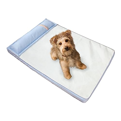 Rianpesn Coole Matte für Hunde - Outdoor-Hundebett | Schlafunterlage für Katzen und Kinder, Kühlunterlage für Hunde mit Rutschfester Unterseite, Kühlmatte für Hunde von Rianpesn