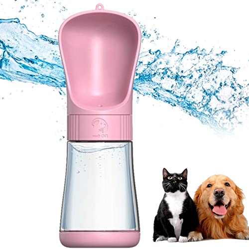 Rianpesn Tragbare Hundewasserflasche | Auslaufsichere Reisewasserflasche für Hunde - Hundewasserflasche mit großem Fassungsvermögen für den Außenbereich, auslaufsichere Reisewasserflasche für Hunde von Rianpesn