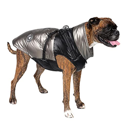 Richolyn Wintermäntel für Hunde | Winddichte reflektierende Hundebekleidung | Verstellbare Welpenkleidung für kleine und mittelgroße Hunde im Freien von Richolyn