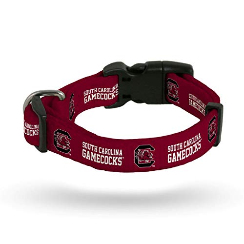 South Carolina Gamecocks Hundehalsband, Nylon, verstellbar, 22,9–35,6 cm, Größe S von Rico