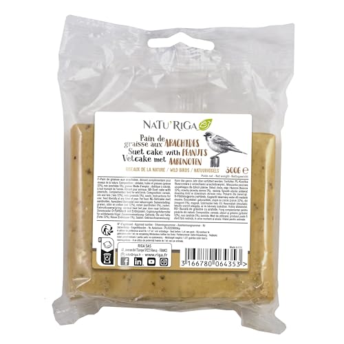 NATU'RIGA Fettbrot mit Erdnüssen, 300 g von Riga (petfood)