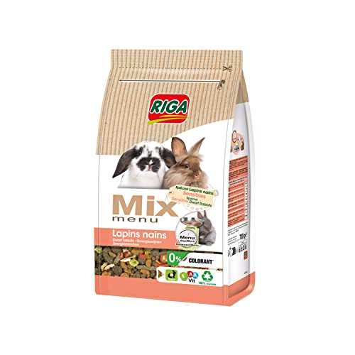 Mix Sensib.Zwergkaninchen 700g von Riga