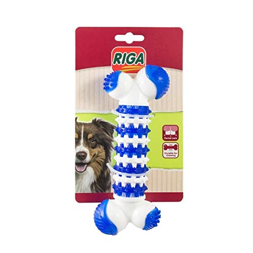 Riga 005504 DENTAL Großer Knochen Spielzeup für Hunde, 20 cm von Riga