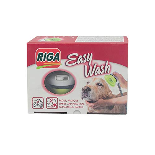 Riga 005595 Ergonomischer Brausekopf Easy Wash für Hunde von Riga