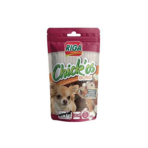 Riga CHICK'OS 8 Knochen (1 x 80 g) von Riga