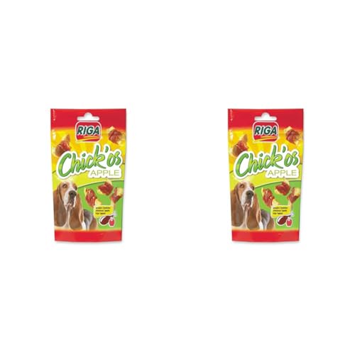 Riga CHICK'OS Äpfel, 70 g (Packung mit 2) von Riga