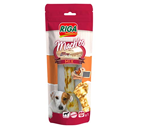 Riga Mach'Os Mix - Knoten (Hühnch+Süßkartoffeln), 2er Pack (2 x 75 Grams) von Riga