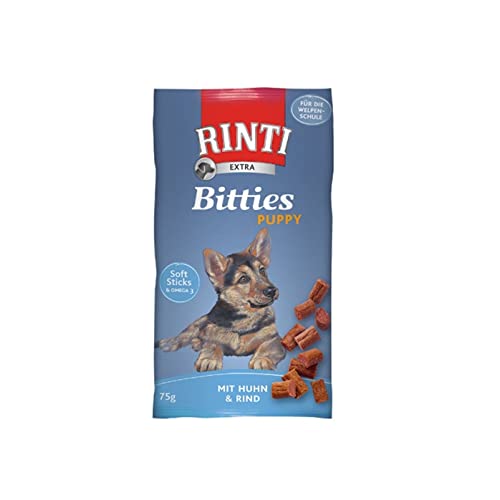 16er Pack Rinti Snack Puppy-Sticks 75g von Rinti