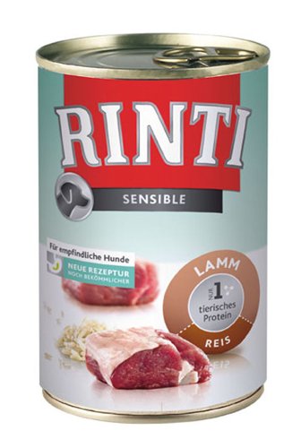 24er Pack Rinti Sensible Lamm & Reis 400g von Rinti