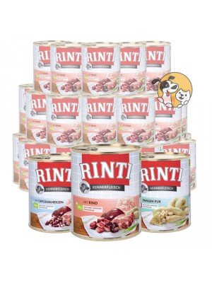 Rinti 33 x 800 g Kennerfleisch Dosen von Rinti