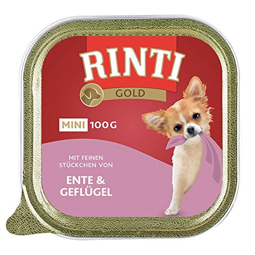 Finnern Rinti Gold mini Ente & Geflügel 100g von Rinti