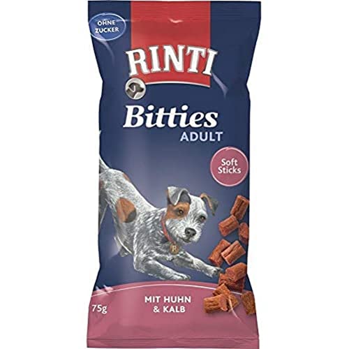 RINTI Bitties Adult Huhn + Kalb 16x75g von Rinti