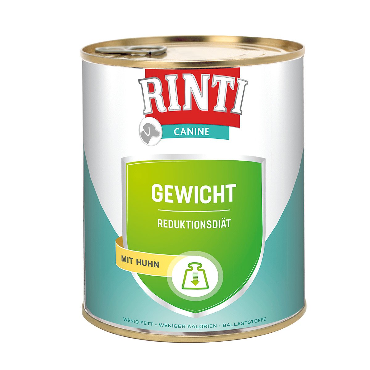 Rinti Canine Gewicht Huhn 12x800g von Rinti