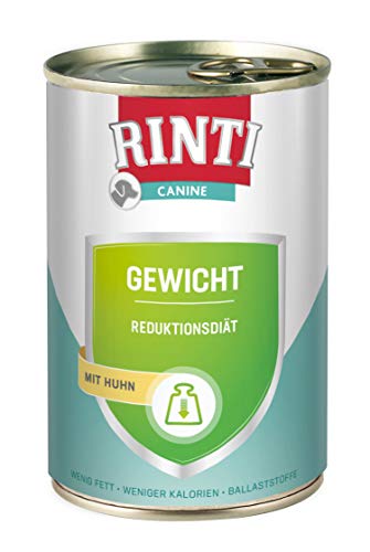 RINTI Canine Gewicht Huhn 6 x 400 g von Rinti