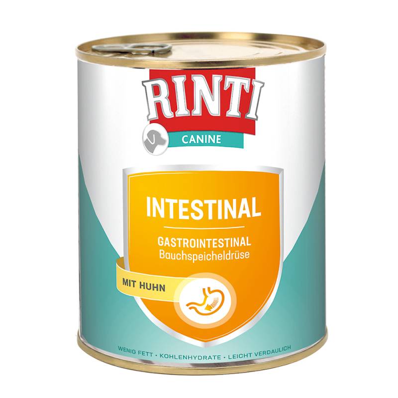 RINTI Canine Intestinal mit Huhn 800 g - 6 x 800 g von Rinti