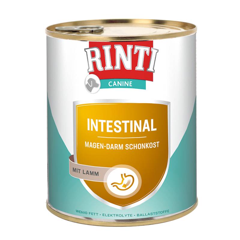 RINTI Canine Intestinal mit Lamm 800 g - 6 x 800 g von Rinti