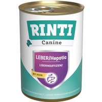 RINTI Canine Nassfutter Hund, Adult, Leber, Dose 12x400 g RINTI Canine Nassfutter Hund, Adult, Leber, Dose 12x400 g von Rinti