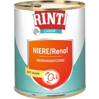 RINTI Canine Niere/Renal mit Huhn 800 g - 24 x 800 g von Rinti