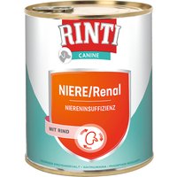 RINTI Canine Niere/Renal mit Rind 800 g - 24 x 800 g von Rinti